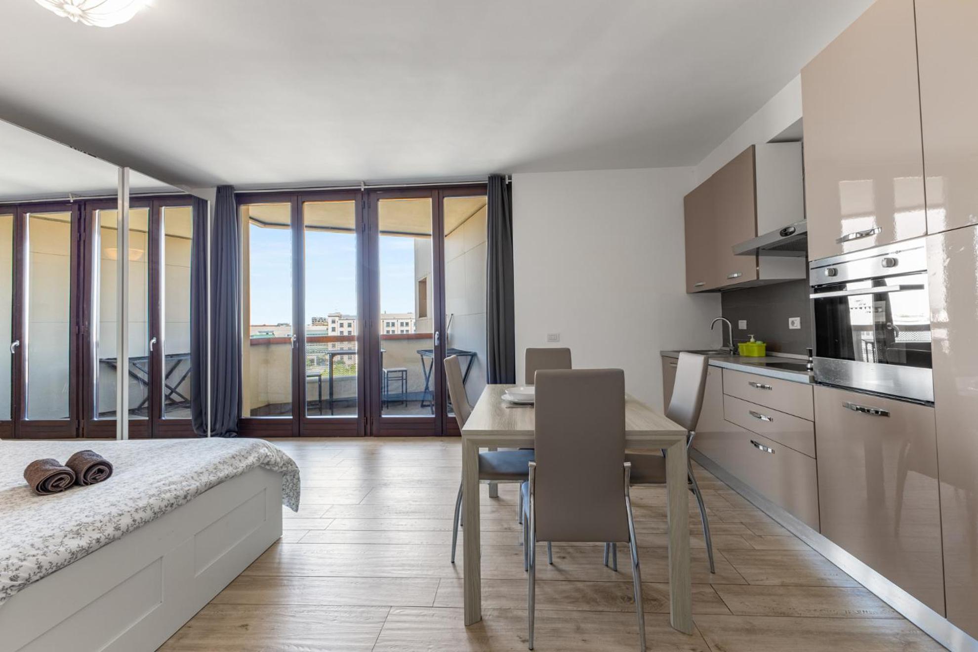 Monolocale Con Balcone Self Check In Milano Sempione Apartment Exterior photo